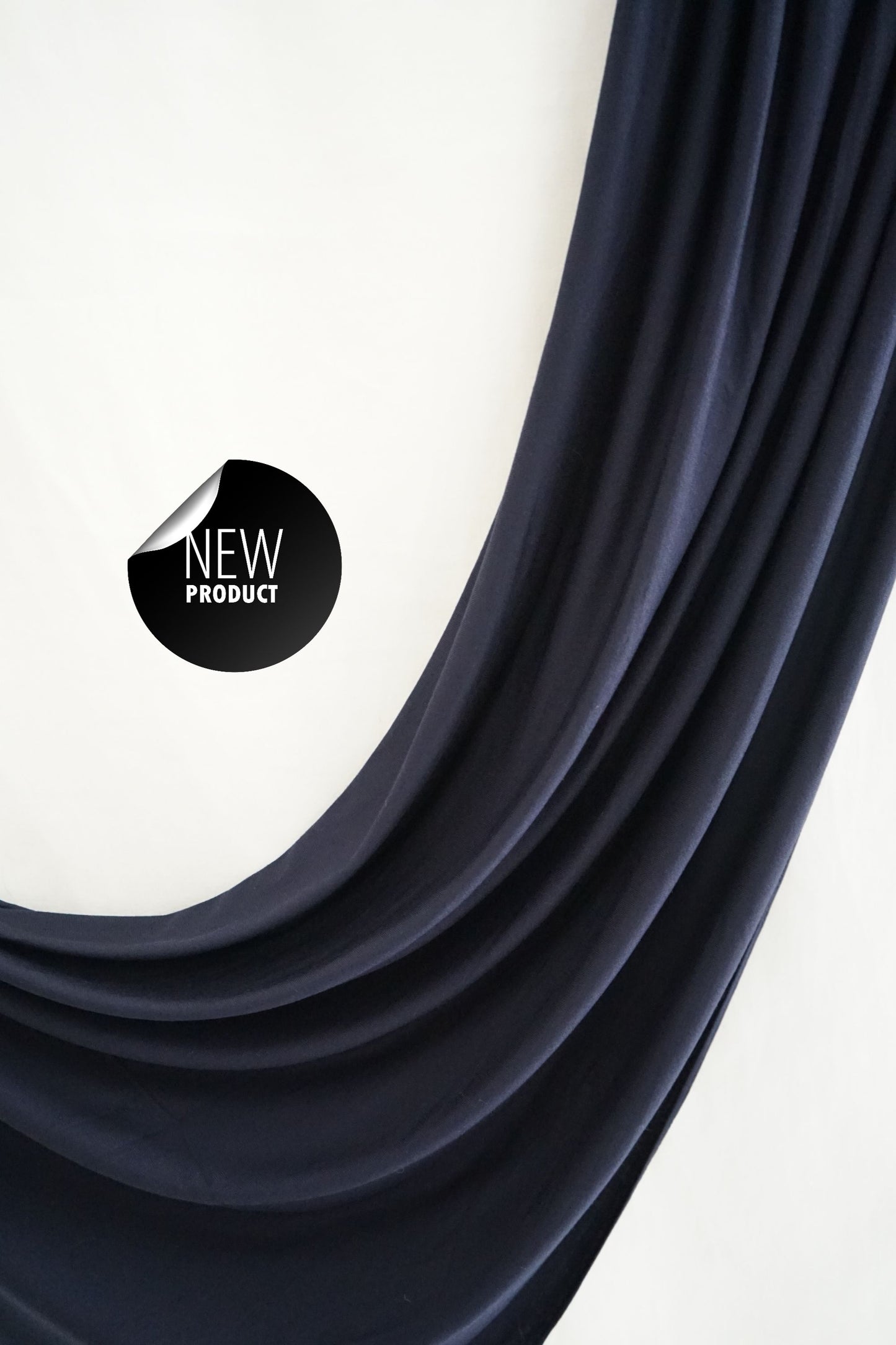 Cotton Jersey - Marineblau