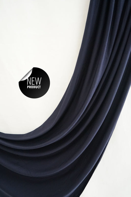 Cotton Jersey - Marineblau