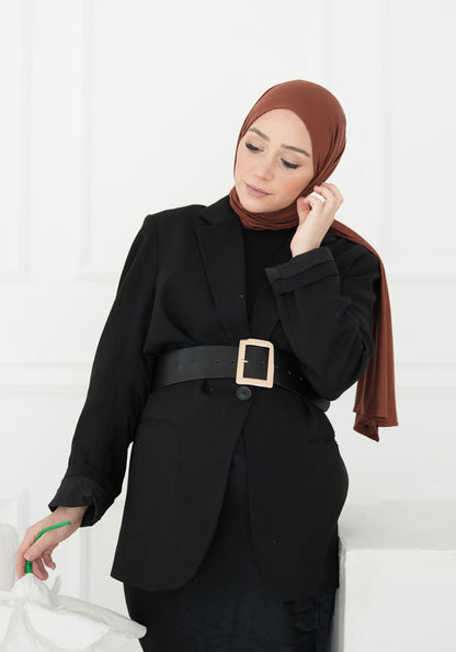 Cotton Jersey - Kupferbraun