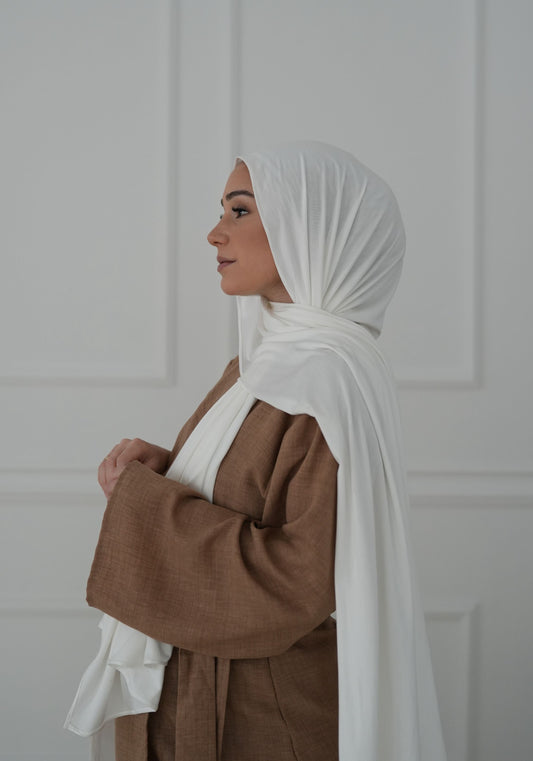 Cotton Jersey - Perlweiß