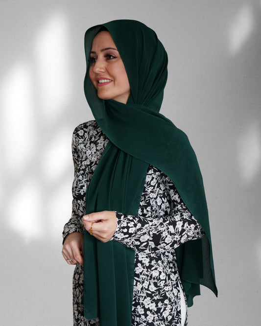 Crincle Krepp Matt - Grün