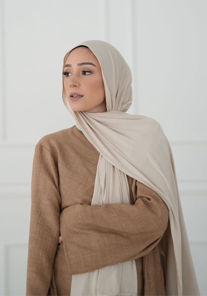 Cotton Jersey - Beige