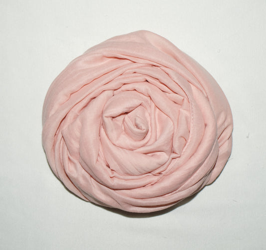 Baumwoll-Schal - Zartrosa