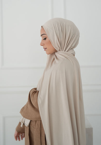 Cotton Jersey - Beige