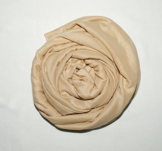 Baumwoll-Schal - Sand