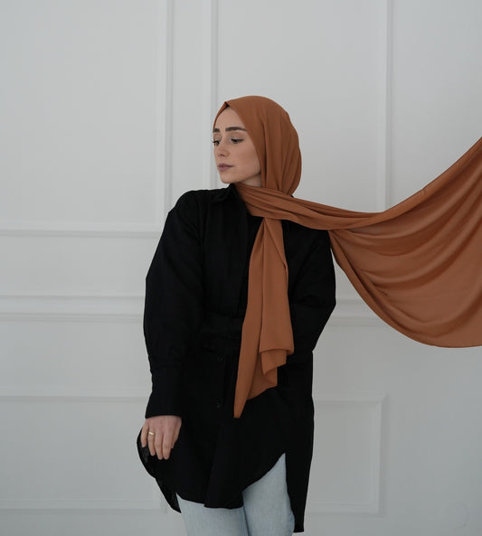 Luxus Krepp - Caramell