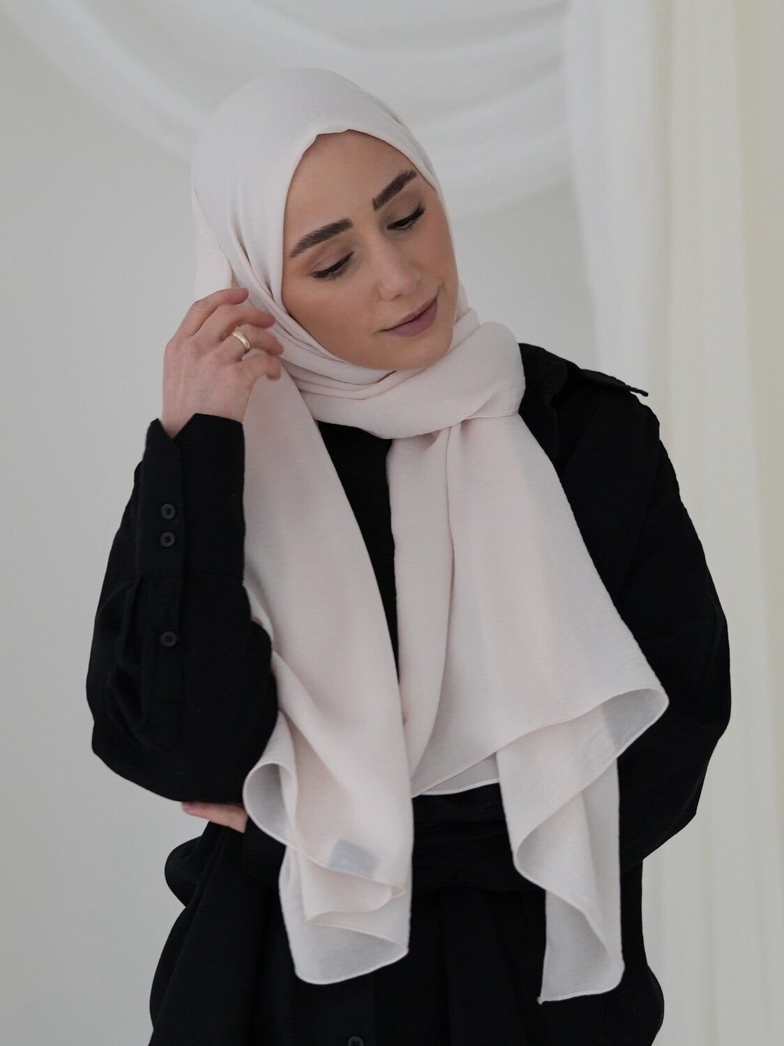 Jazz Hijab - Creme