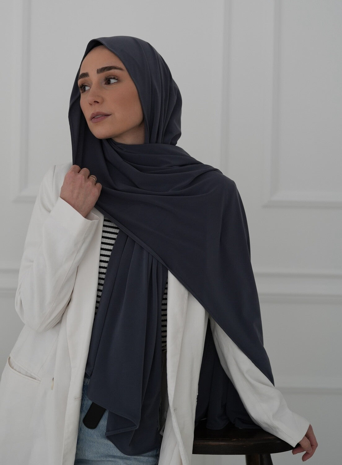 Premium Jersey - Dunkelgrau