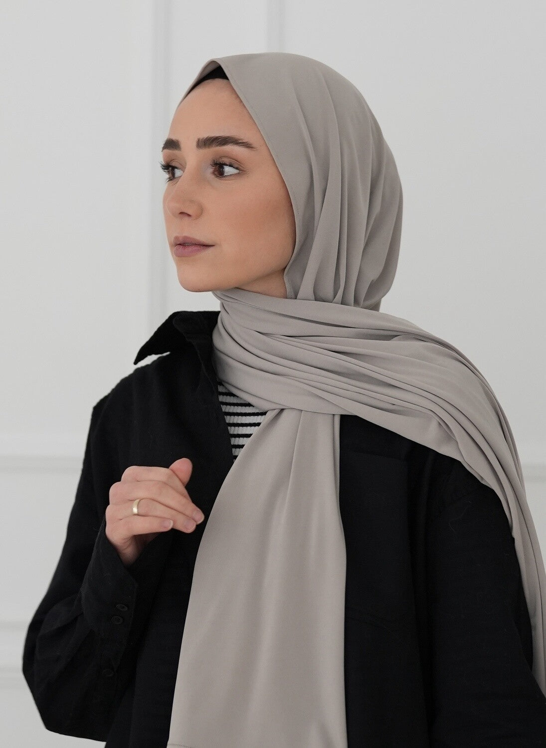 Premium Jersey - Graugrün