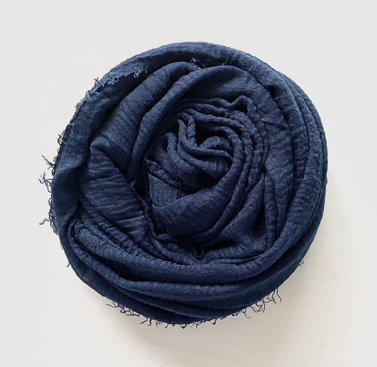 Daily Hijab - Jeansblau