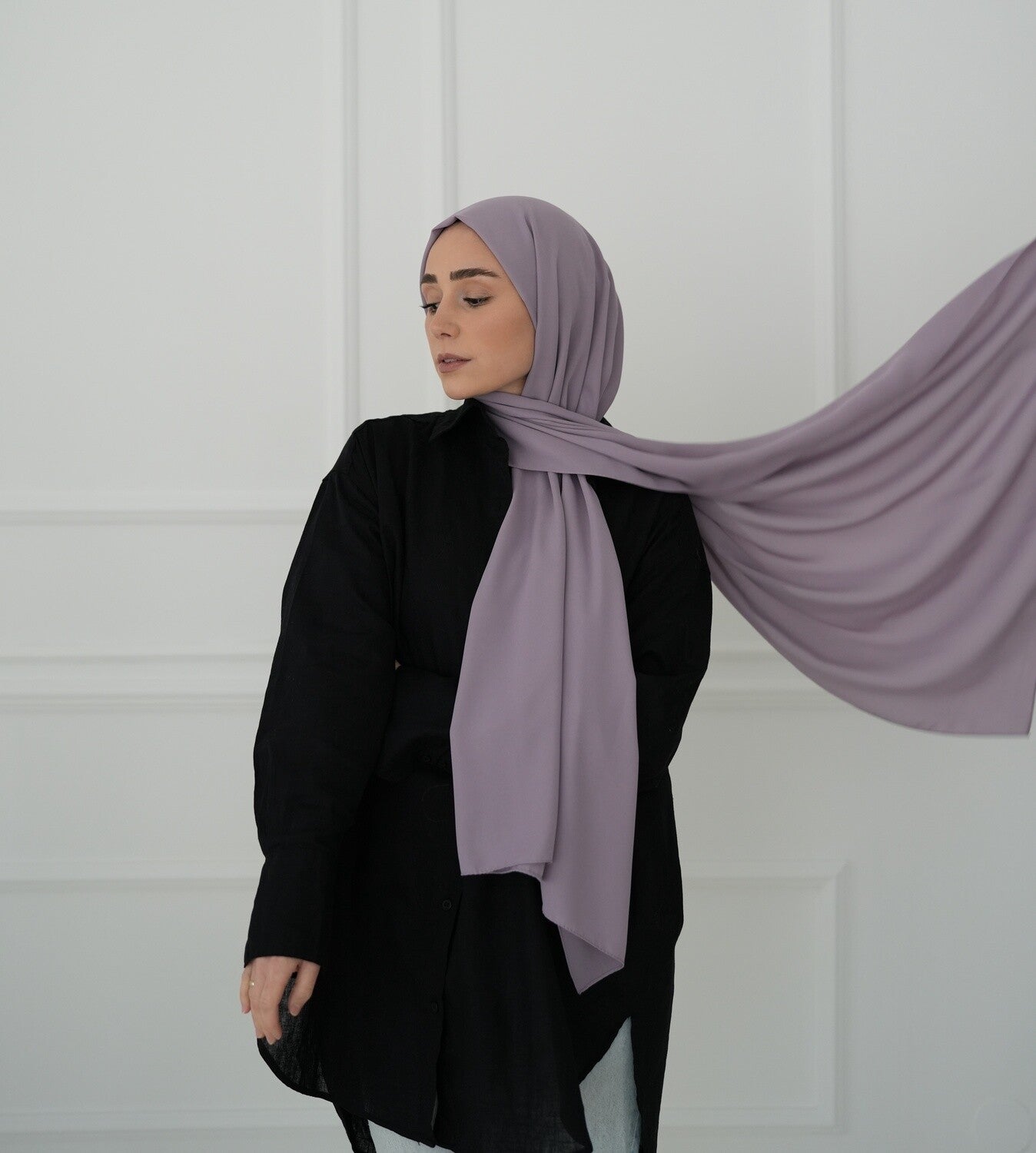 Luxus Krepp - Lavendel