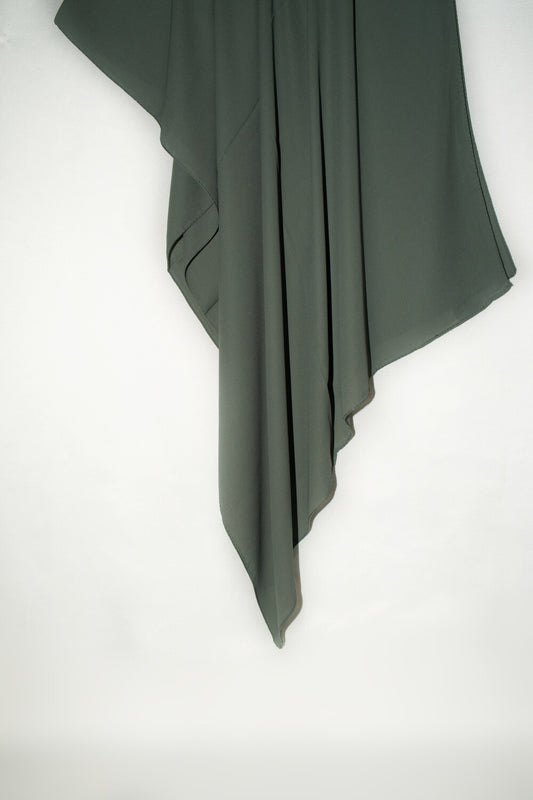 Luxus Krepp - Moosgrün