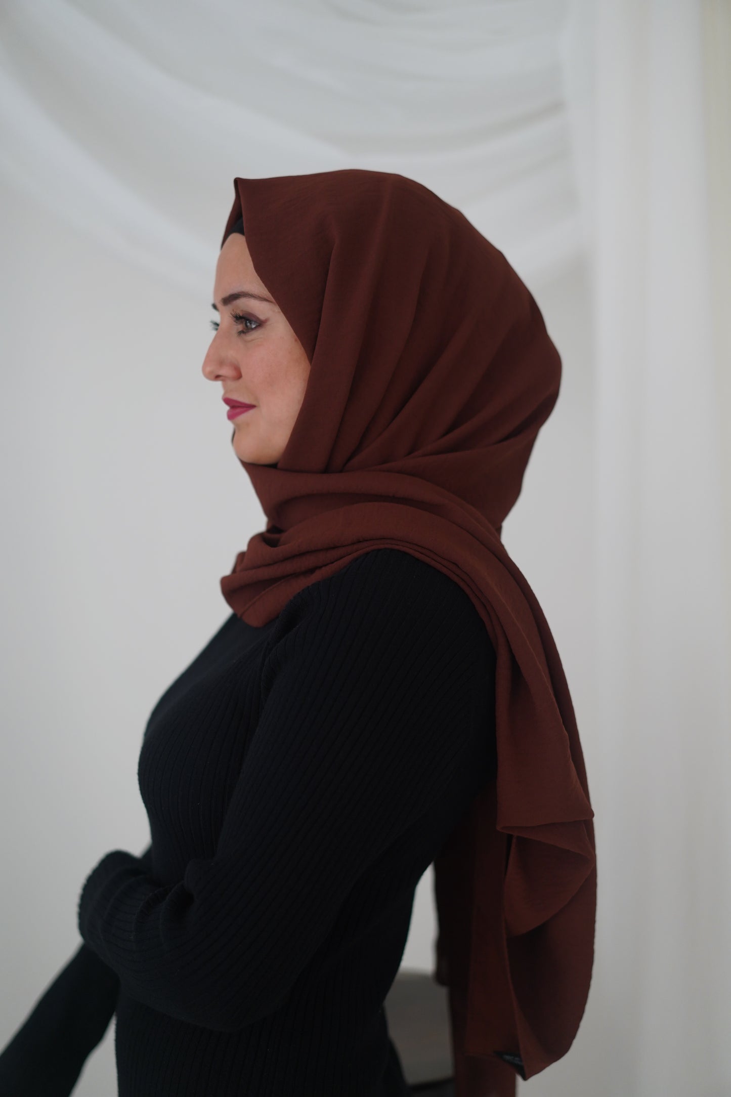 Jazz Hijab - Kupferbraun