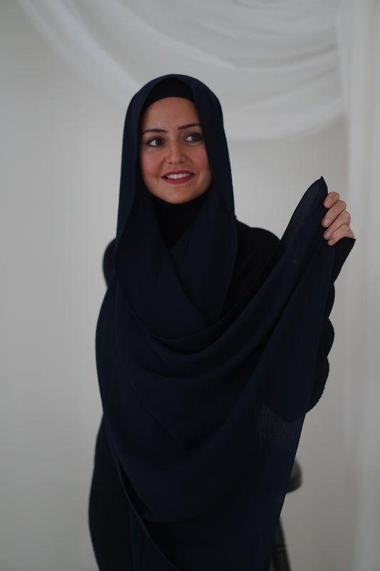 Jazz Hijab - Marineblau
