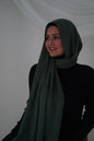 Jazz Hijab - Moosgrün