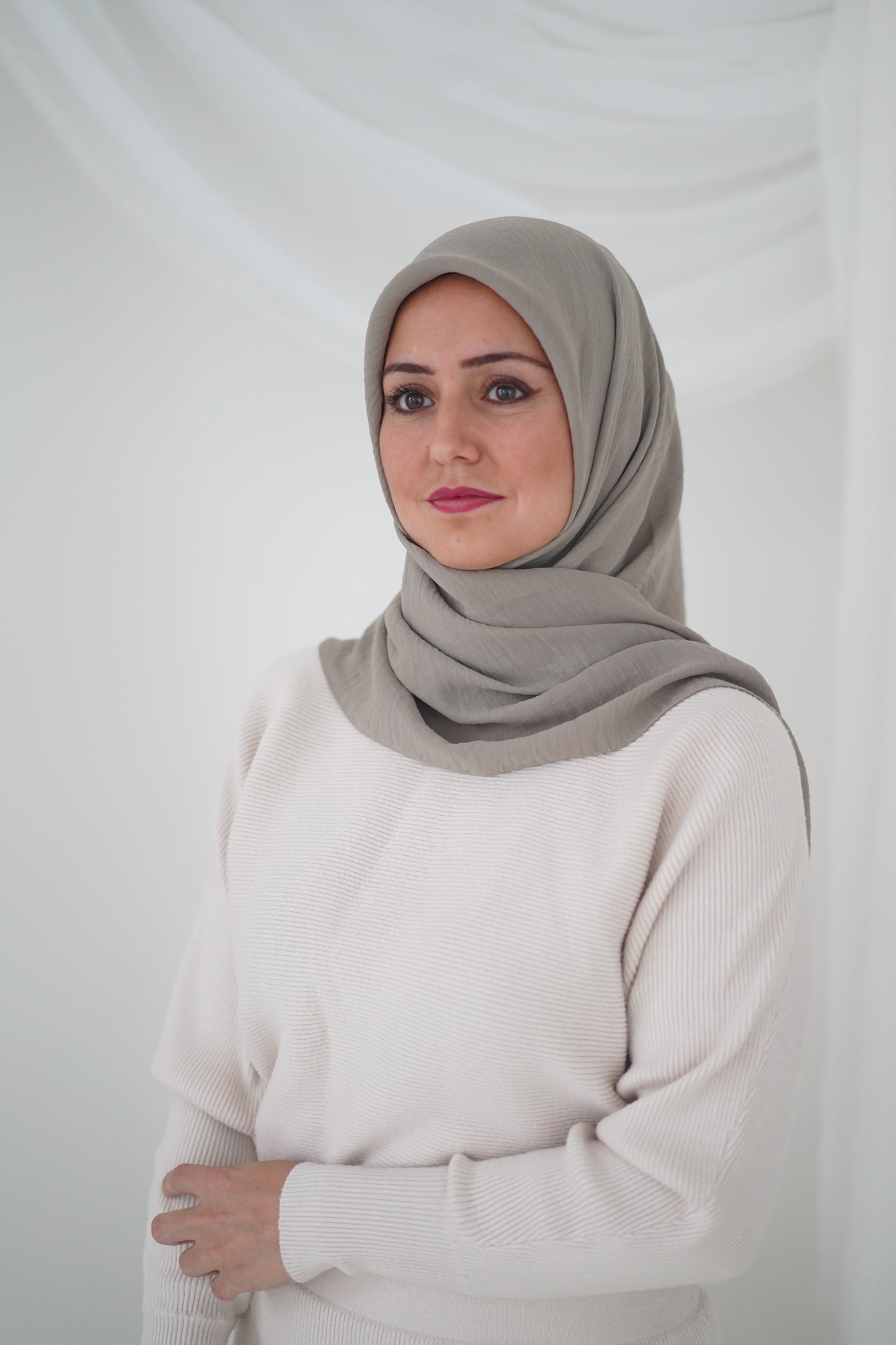 Jazz Kopftuch - Graugrün