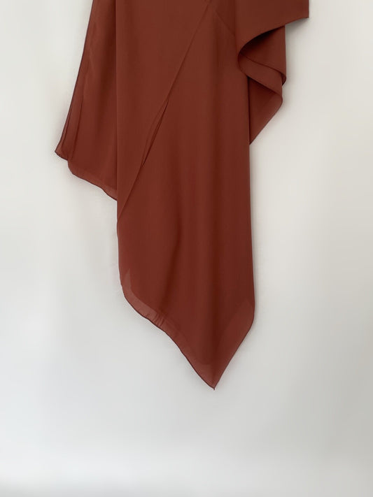 Luxus Krepp - Rehbraun